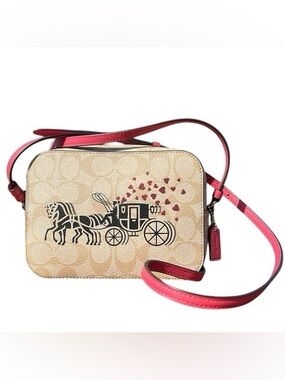 NWT $250 Coach horse and carriage camera bag Crossbody Shoulder bag